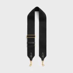 Clearance adjustable strap in wool with GOLD FINISHING Women Categories·Straps And Accessories