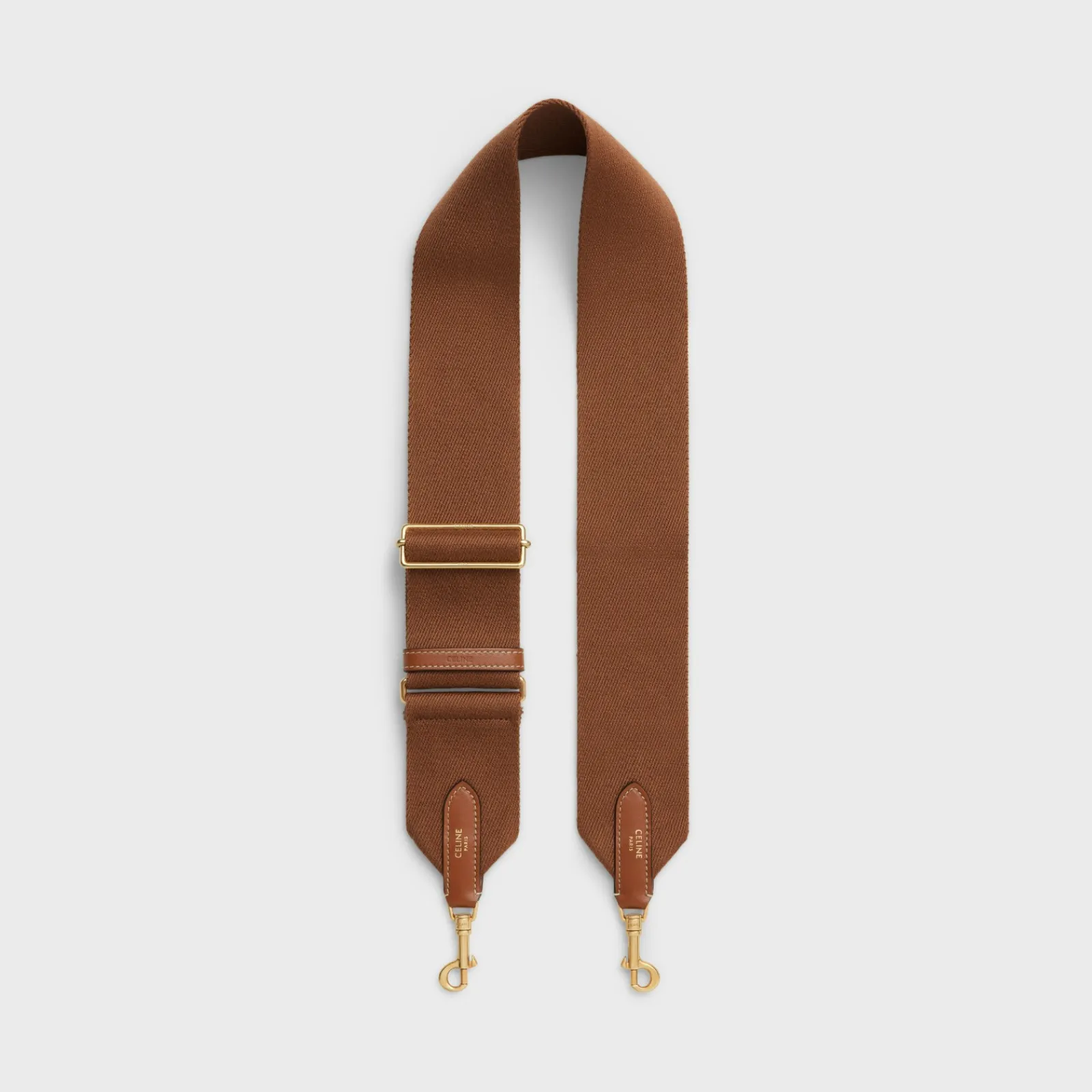 Outlet adjustable strap in wool with GOLD FINISHING Women Categories·Straps And Accessories