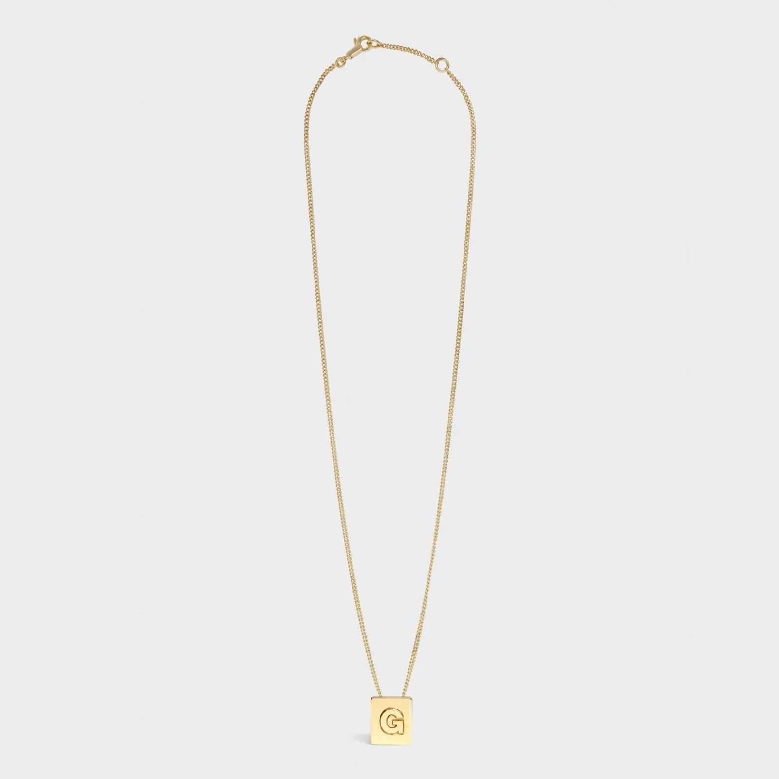 Best Alphabet G Necklace in Brass with finish Women Alphabet | Categories·Necklaces