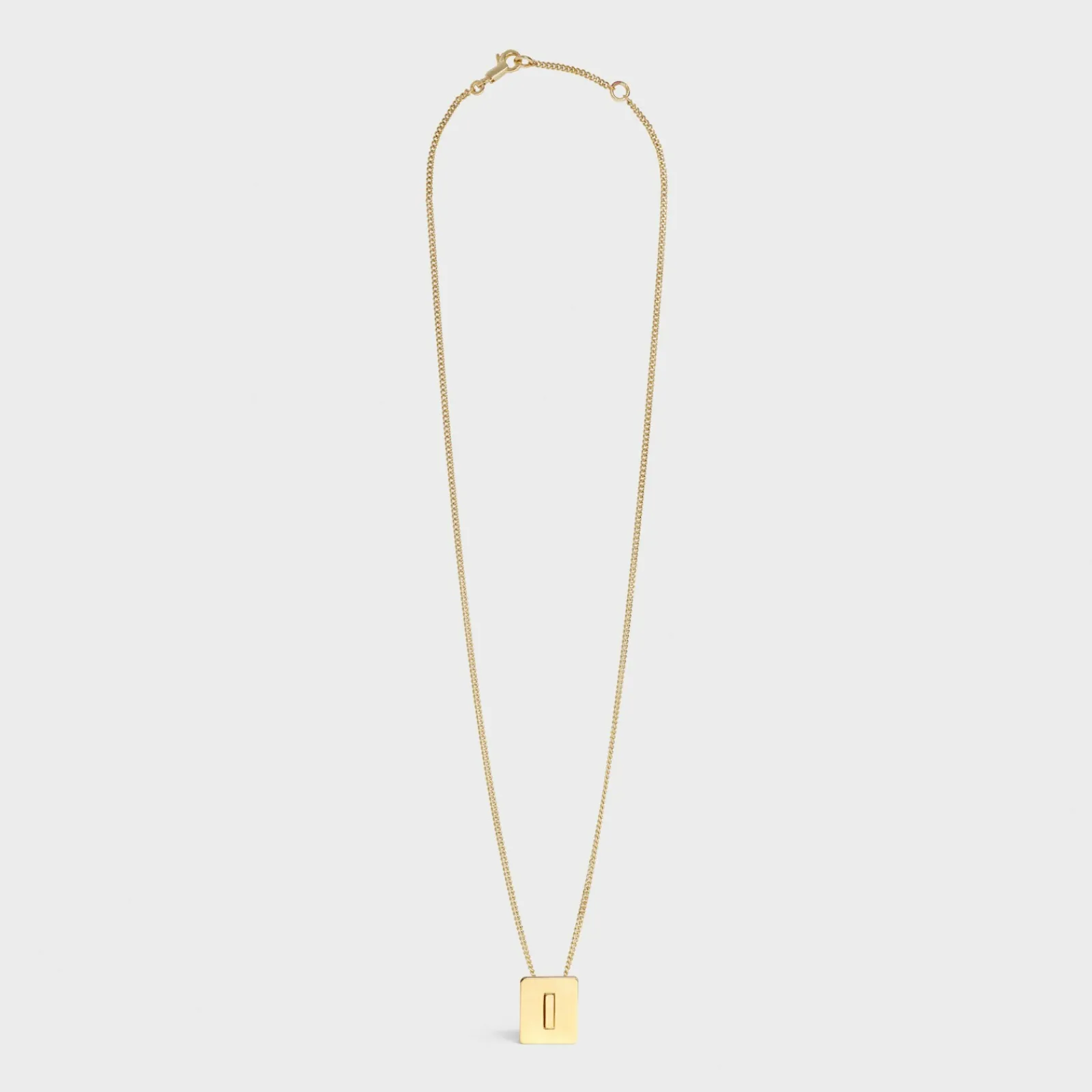 Discount Alphabet I Necklace in Brass with finish Women Alphabet | Categories·Necklaces