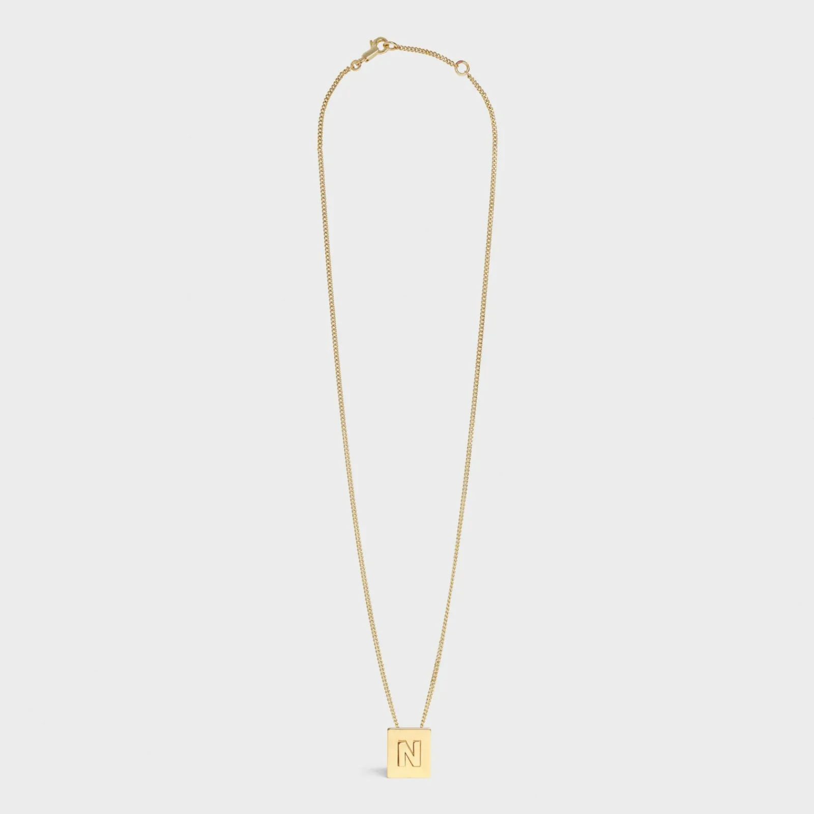 Outlet Alphabet N Necklace in Brass with finish Women Alphabet | Categories·Necklaces
