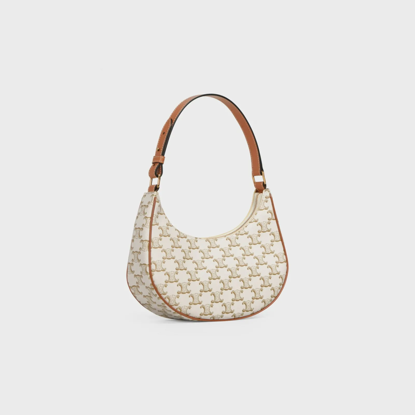 Fashion Ava Bag in Triomphe Canvas and calfskin Women Triomphe Canvas | More Lines·Ava