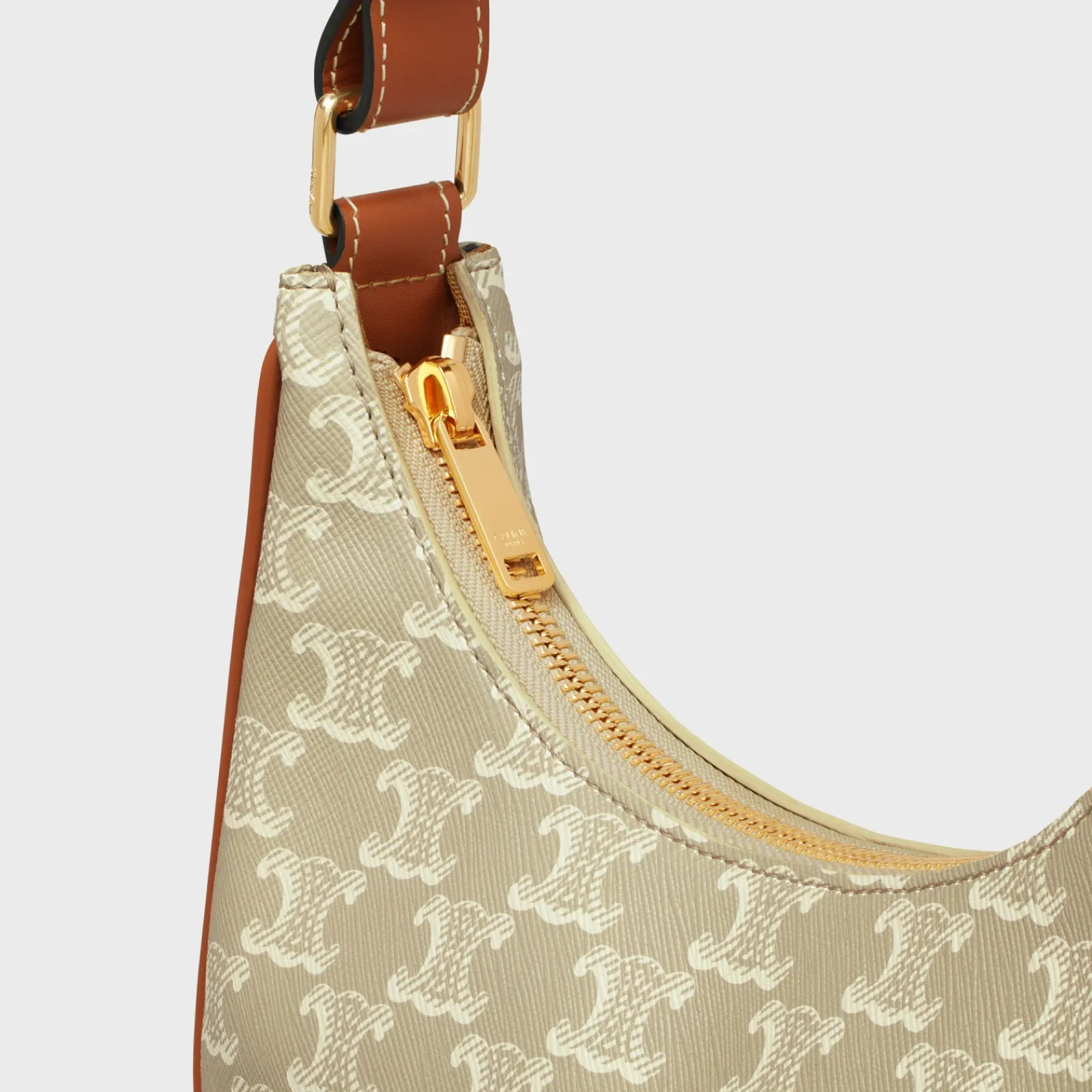 Outlet Ava Bag in Triomphe Canvas and calfskin Women Triomphe Canvas | More Lines·Ava