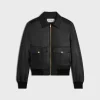 Discount aviator blouson jacket in soft lambskin Women Jackets | Leather And Shearling