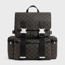 Discount Backpack in Triomphe canvas and calfskin Triomphe Canvas | Categories·Backpacks