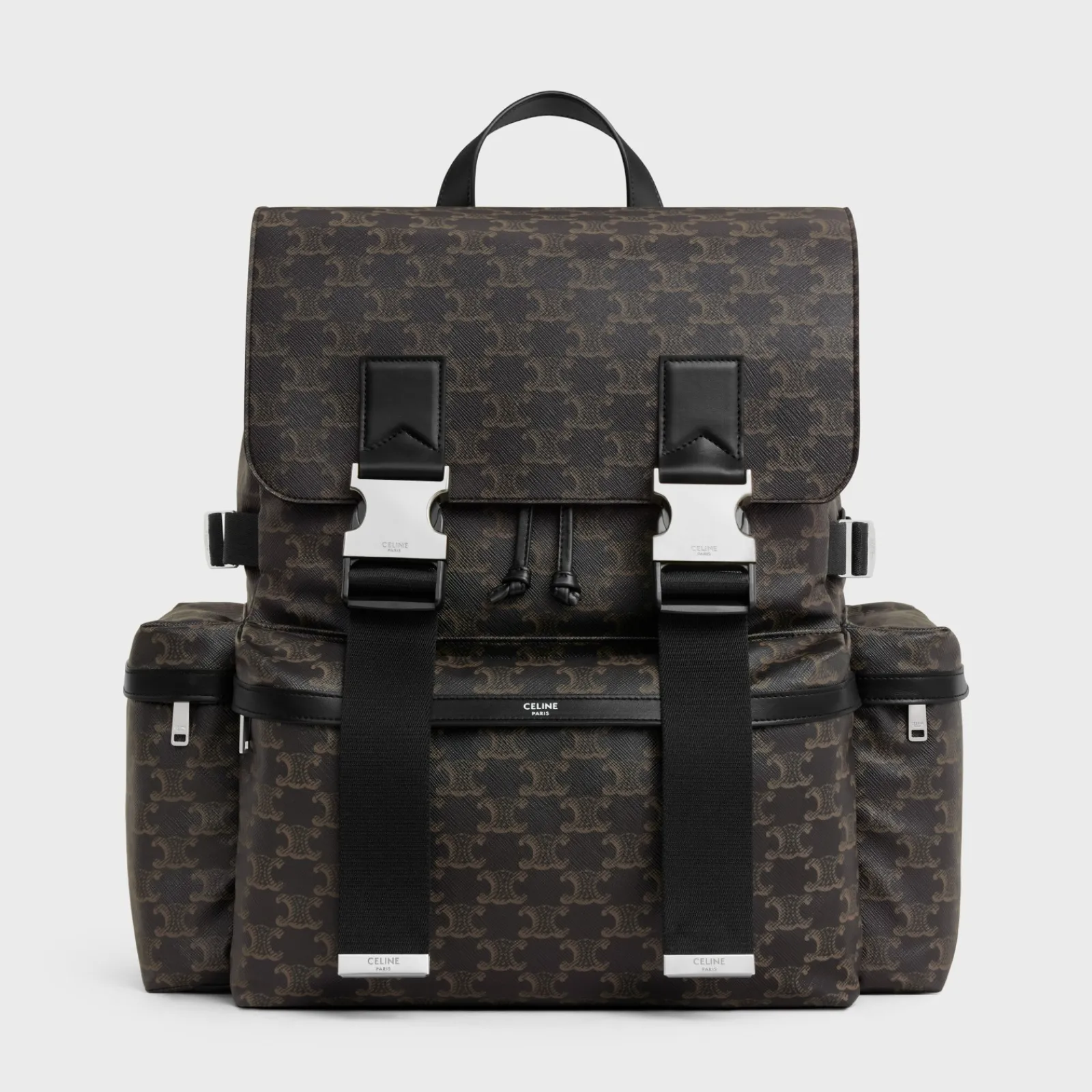 Discount Backpack in Triomphe canvas and calfskin Triomphe Canvas | Categories·Backpacks