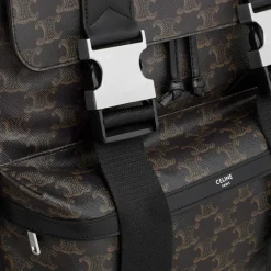 Discount Backpack in Triomphe canvas and calfskin Triomphe Canvas | Categories·Backpacks