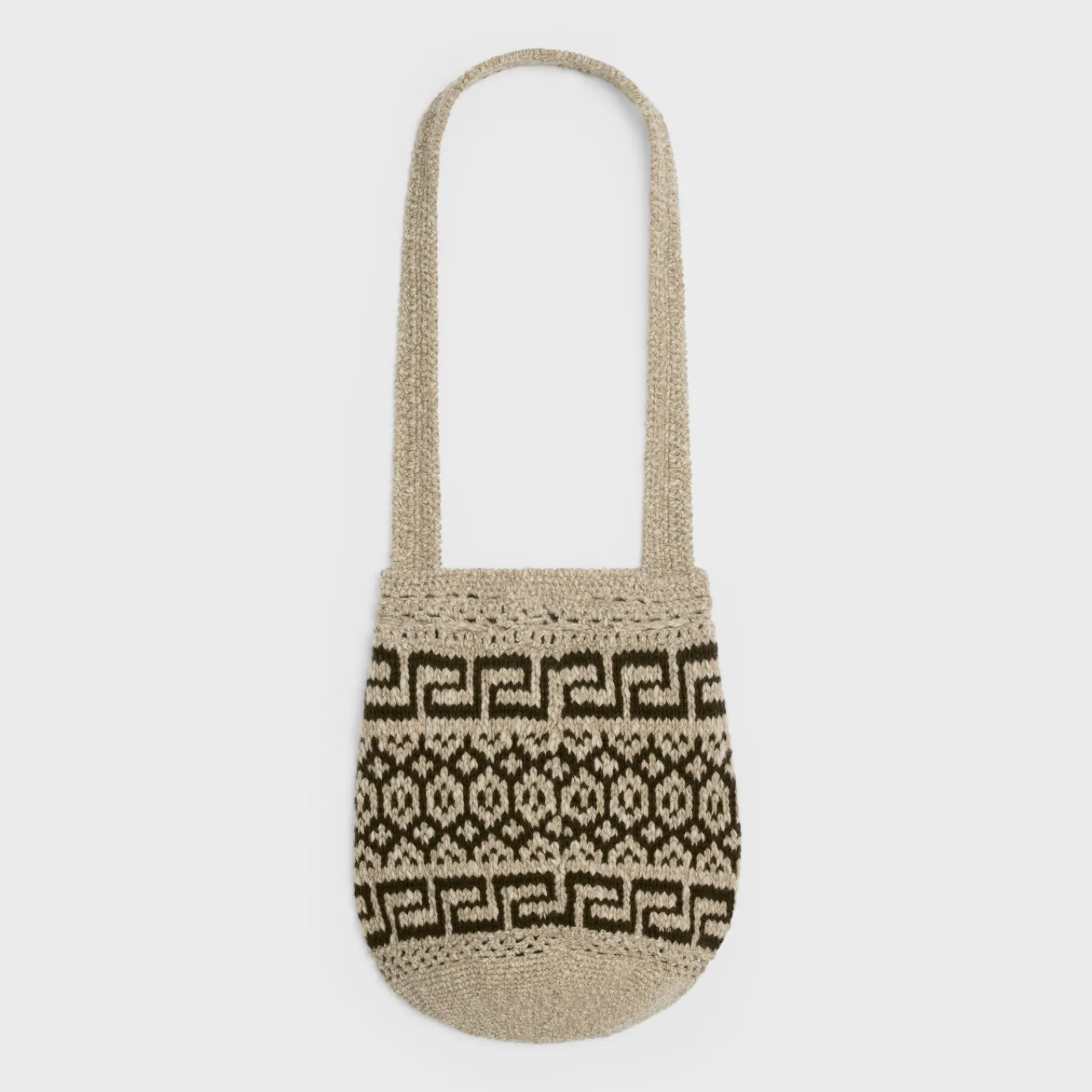 Online Bag in triomphe fair isle wool Women Beanies And Scarves | Other Accessories