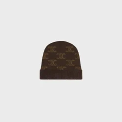 Best beanie in monogram wool, cashmere and silk Women Beanies And Scarves