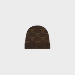 Best beanie in monogram wool, cashmere and silk Women Beanies And Scarves