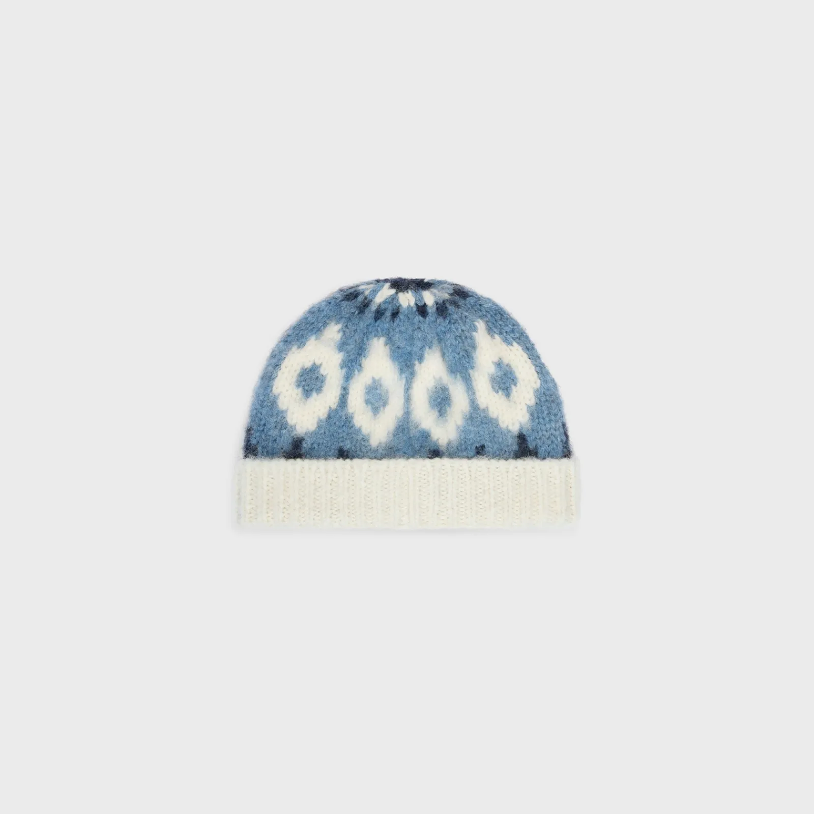 Hot beanie in triomphe fair isle wool Women Beanies And Scarves