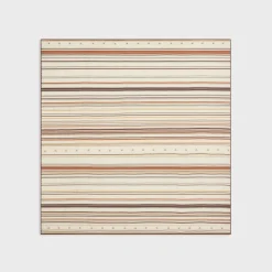 Fashion Beijing square in striped silk Women Silk Scarves