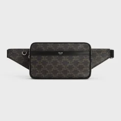 Clearance BELT BAG in Triomphe Canvas and calfskin Triomphe Canvas | Categories·Cross-Body Bags