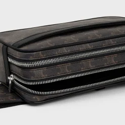 Clearance BELT BAG in Triomphe Canvas and calfskin Triomphe Canvas | Categories·Cross-Body Bags