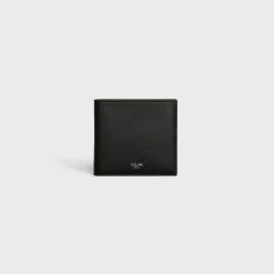 Outlet Bi-fold wallet in Grained calfskin Essentials | Categories·Allets