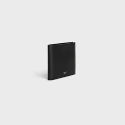 Outlet Bi-fold wallet in Grained calfskin Essentials | Categories·Allets