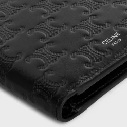Discount Bi-fold Wallet Triomphe L.Embossed Calf T.Emb Essentials | Categories·Allets