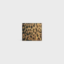 Discount Bi-fold Wallet with Coin Compartment in canvas with print Triomphe Canvas | Categories·Allets