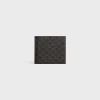 New Bi-fold Wallet with Coin Compartment in Triomphe Canvas Triomphe Canvas | Essentials