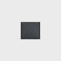 Best Bi-fold Wallet with Coin Compartment in grained calfskin Essentials | Categories·Allets
