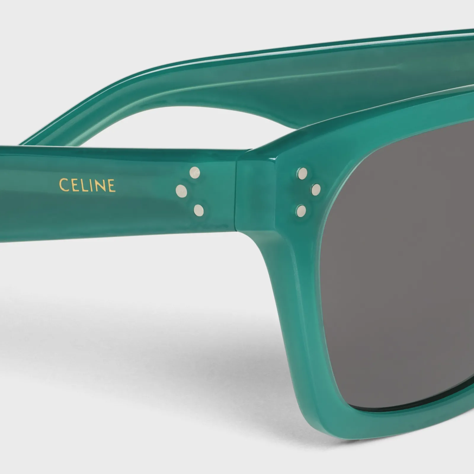 Online Black Frame 45 Sunglasses in Acetate Sunglasses