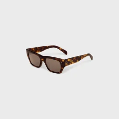 Online Black Frame 55 Sunglasses in Acetate Sunglasses