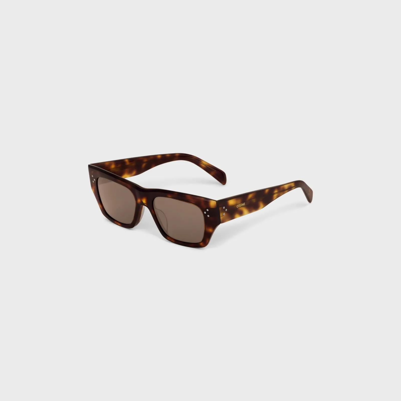 Online Black Frame 55 Sunglasses in Acetate Sunglasses