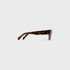 Online Black Frame 55 Sunglasses in Acetate Sunglasses