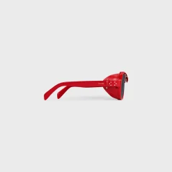 Best Black Frame 57 Sunglasses in Acetate with Leather Sunglasses