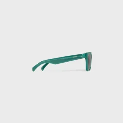 Online Black Frame 45 Sunglasses in Acetate Sunglasses