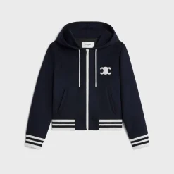 Fashion blouson Triomphe jacket in double faced cashmere Women Jackets