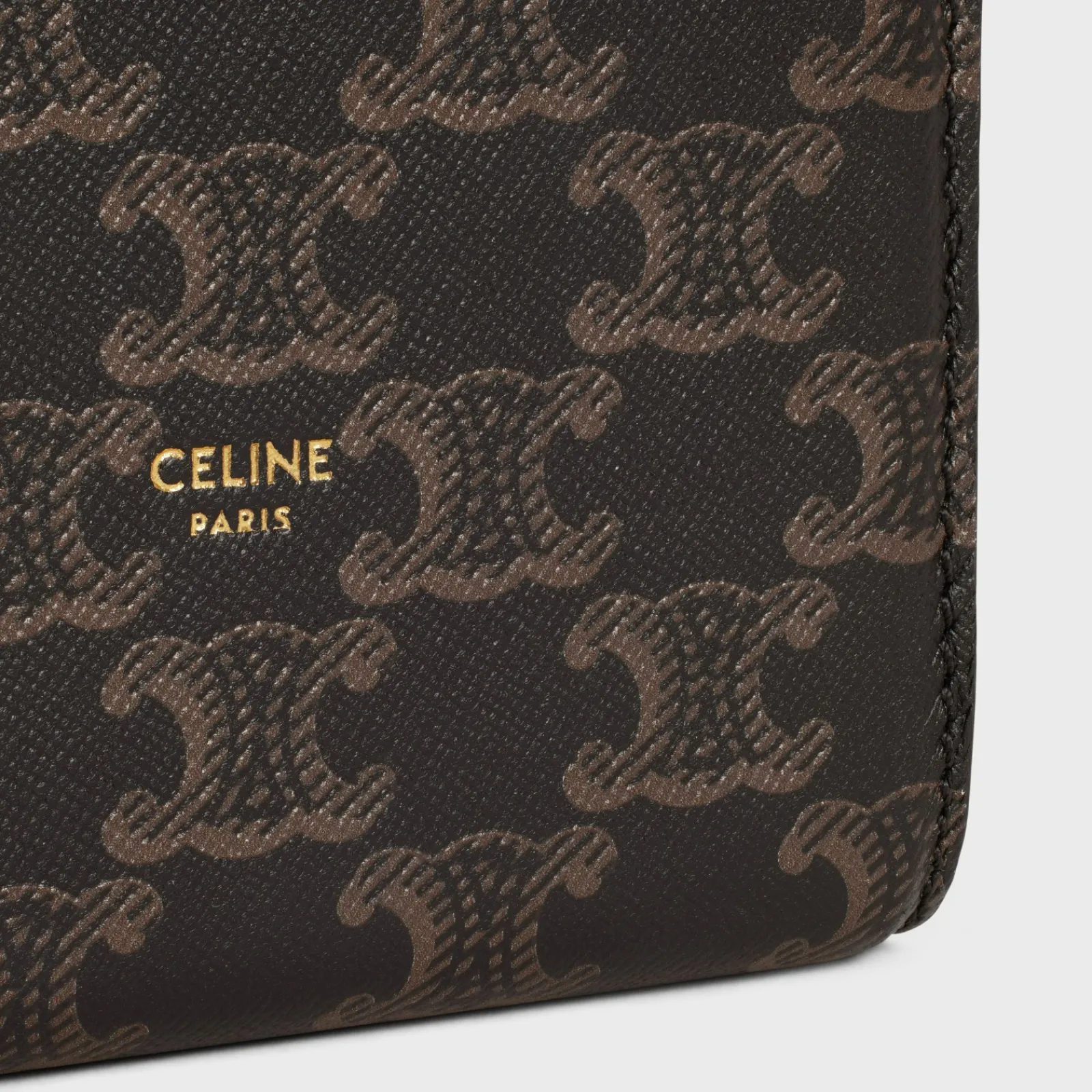Clearance BOOKEND IN LAMBSKIN WITH TRIOMPHE CANVAS PRINT Stationery
