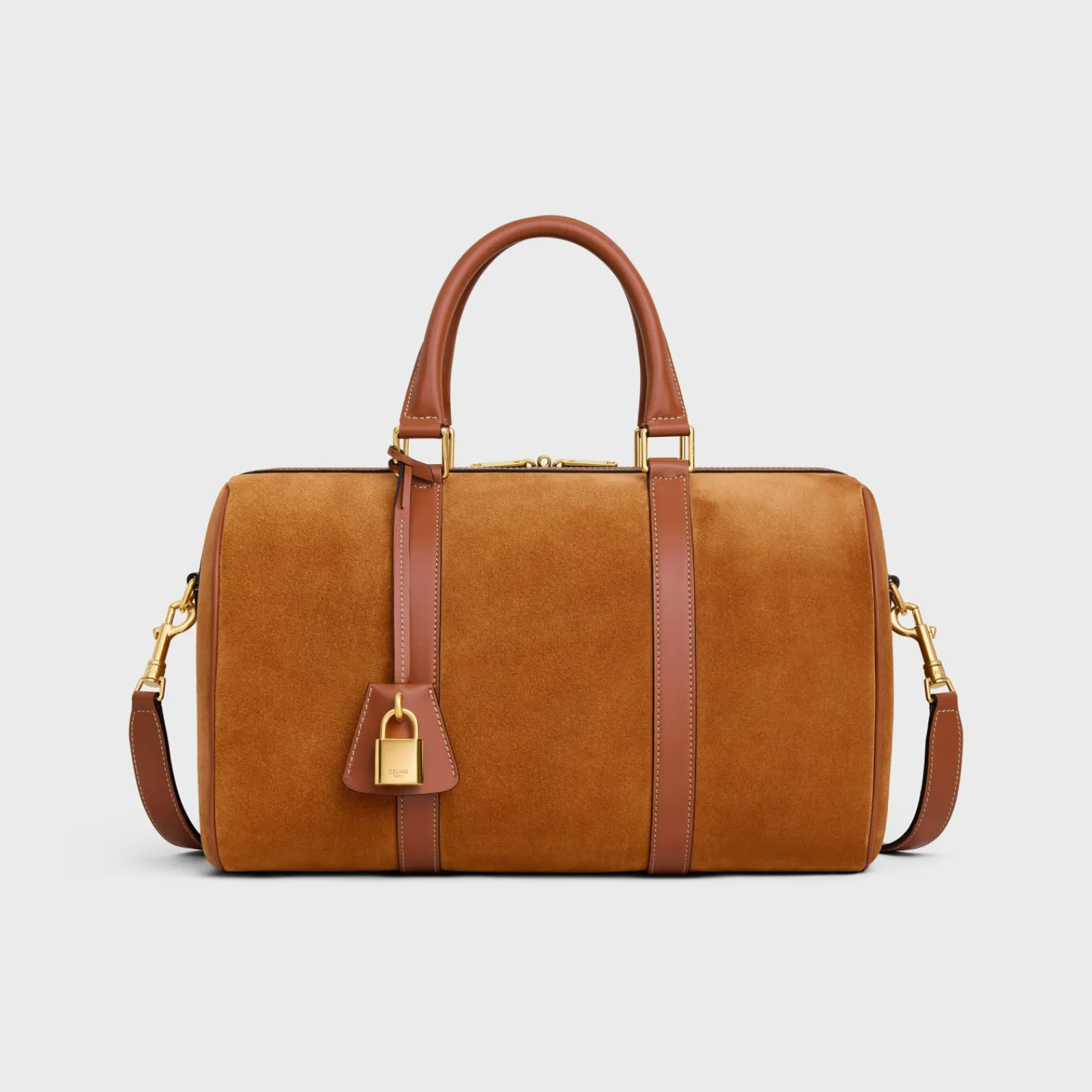 Sale BOSTON in SUEDE CALFSKIN Women More Lines·Cuir Triomphe | Categories·Top-Handle Bags