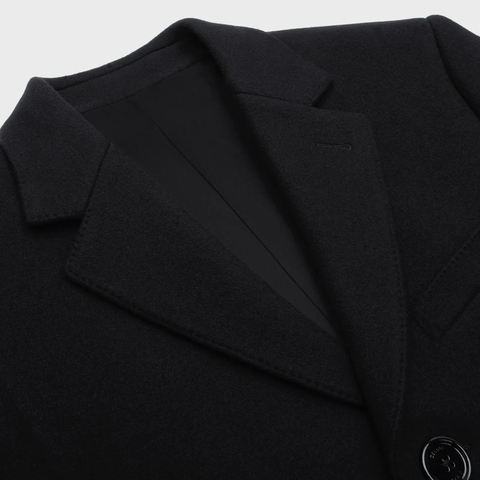 New Boxy coat in felt Coats & Blousons