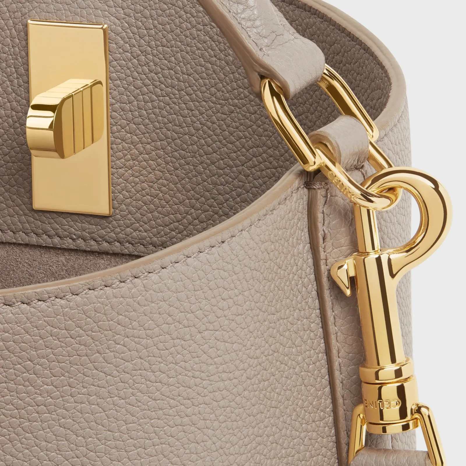 Hot Bucket 16 Bag in Supple Grained Calfskin Women More Lines·Other Lines | Categories·Cross-Body Bags