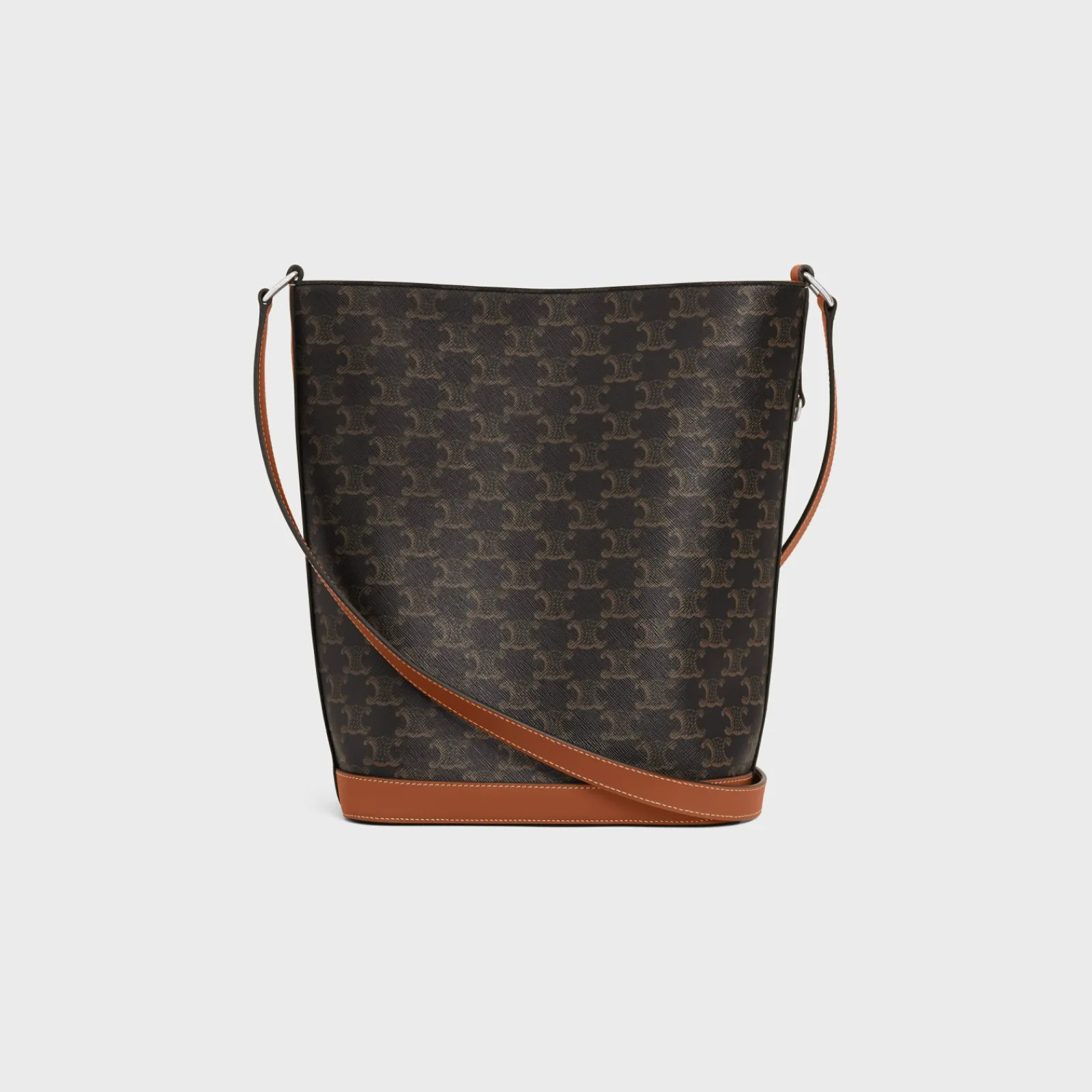 Sale Bucket in Triomphe canvas and calfskin Triomphe Canvas | Categories·Cross-Body Bags