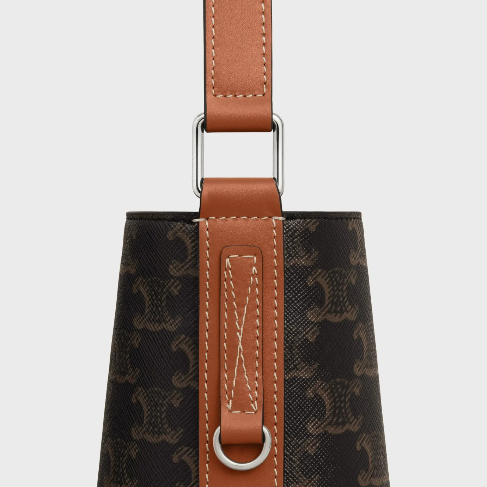 Sale Bucket in Triomphe canvas and calfskin Triomphe Canvas | Categories·Cross-Body Bags