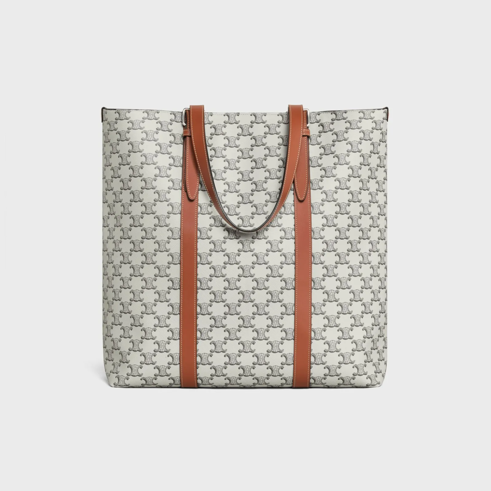 Sale CABAS WITH BUCKLE in Triomphe Canvas and calfskin Triomphe Canvas | Categories·Tote Bags