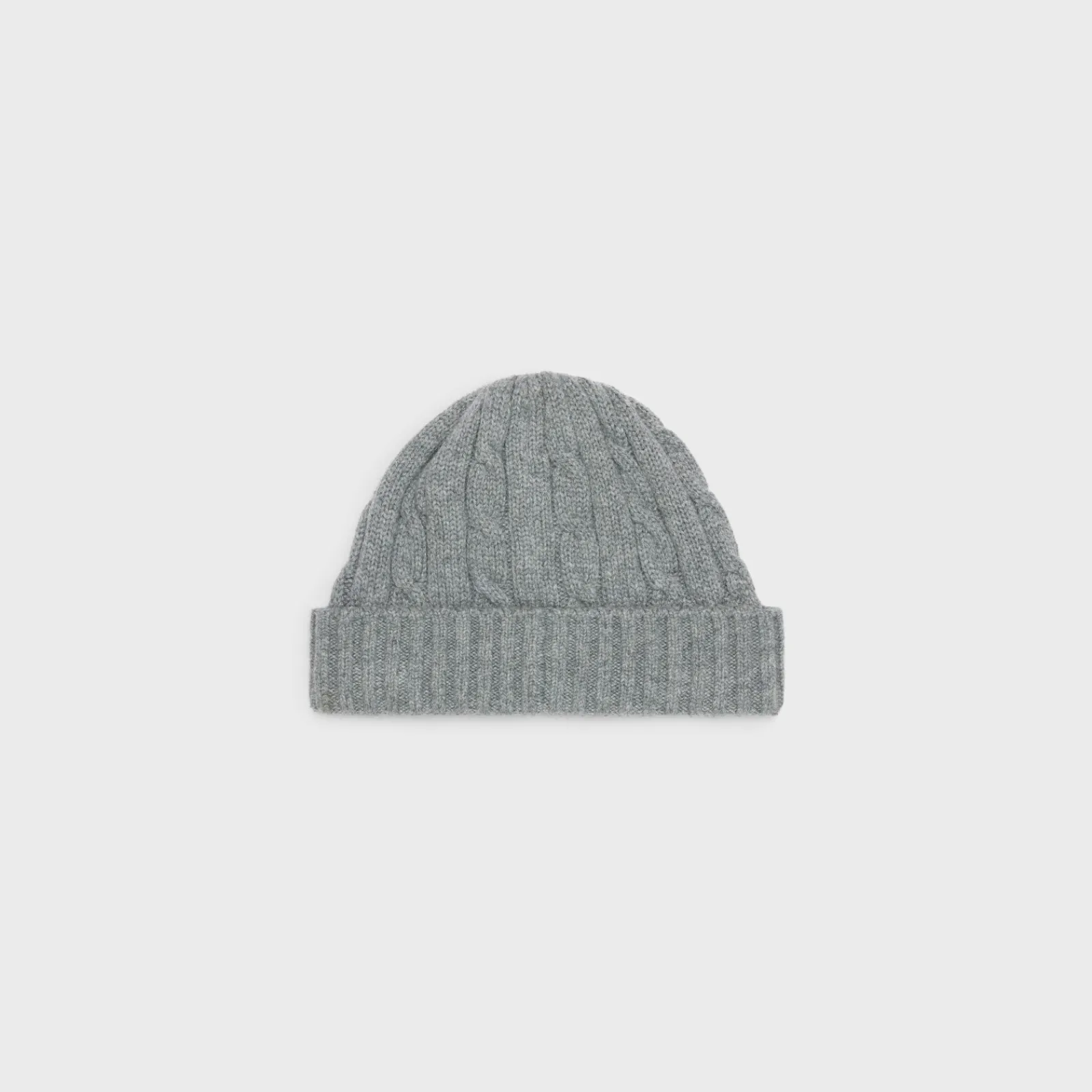 Best cable-knit triomphe beanie in cashmere Hats And Soft Accessories