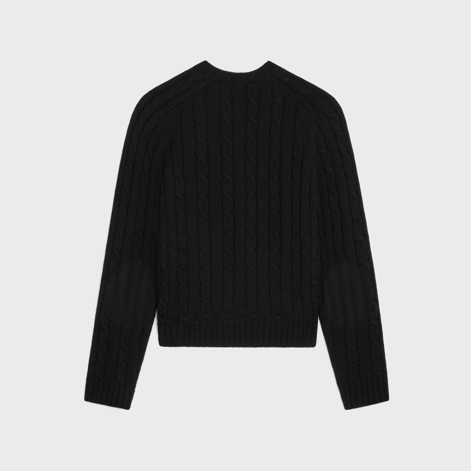 Fashion cable-knit triomphe sweater in cashmere Knitwear