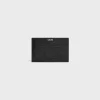 Clearance Card holder in Calfskin with triomphe embossed Essentials | Categories·Oin And Card Holders