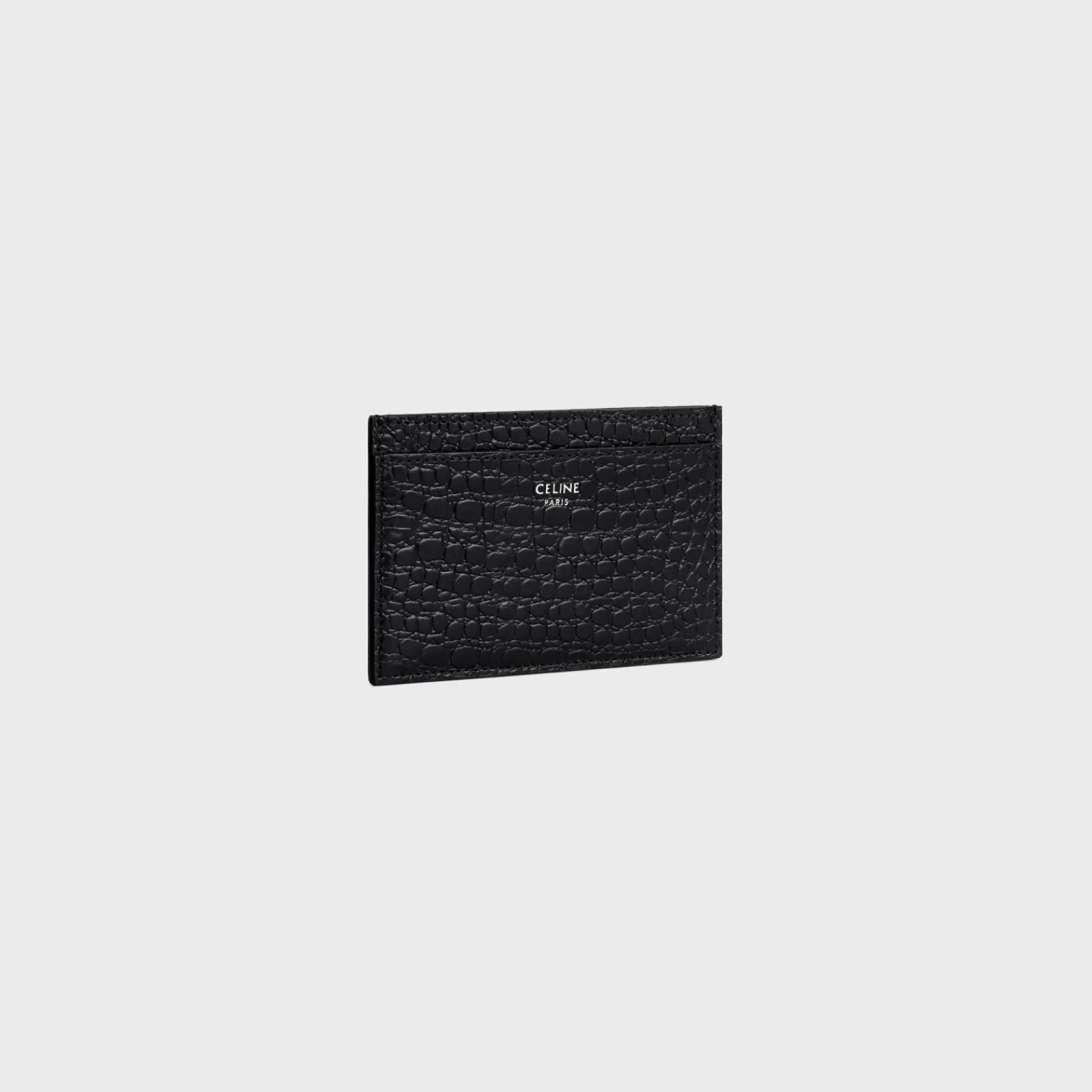 New Card holder in CROCODILE EMBOSSED CALFSKIN Categories·Oin And Card Holders