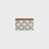 Online Card holder in Triomphe canvas AND calfskin Triomphe Canvas | Essentials