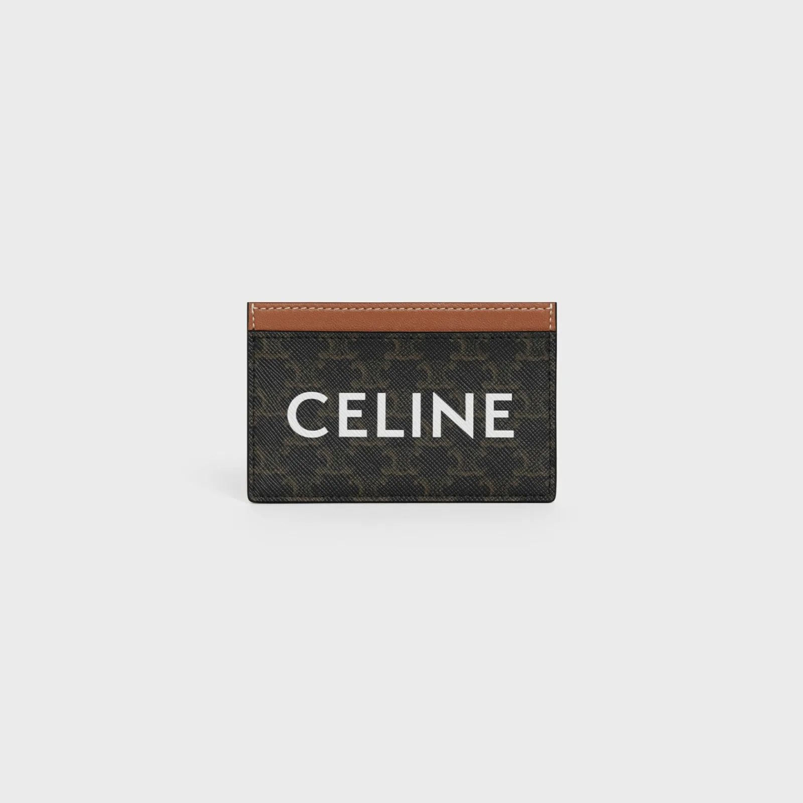 Best Card holder in Triomphe canvas with Print Women Triomphe Canvas | More Lines·Essentials