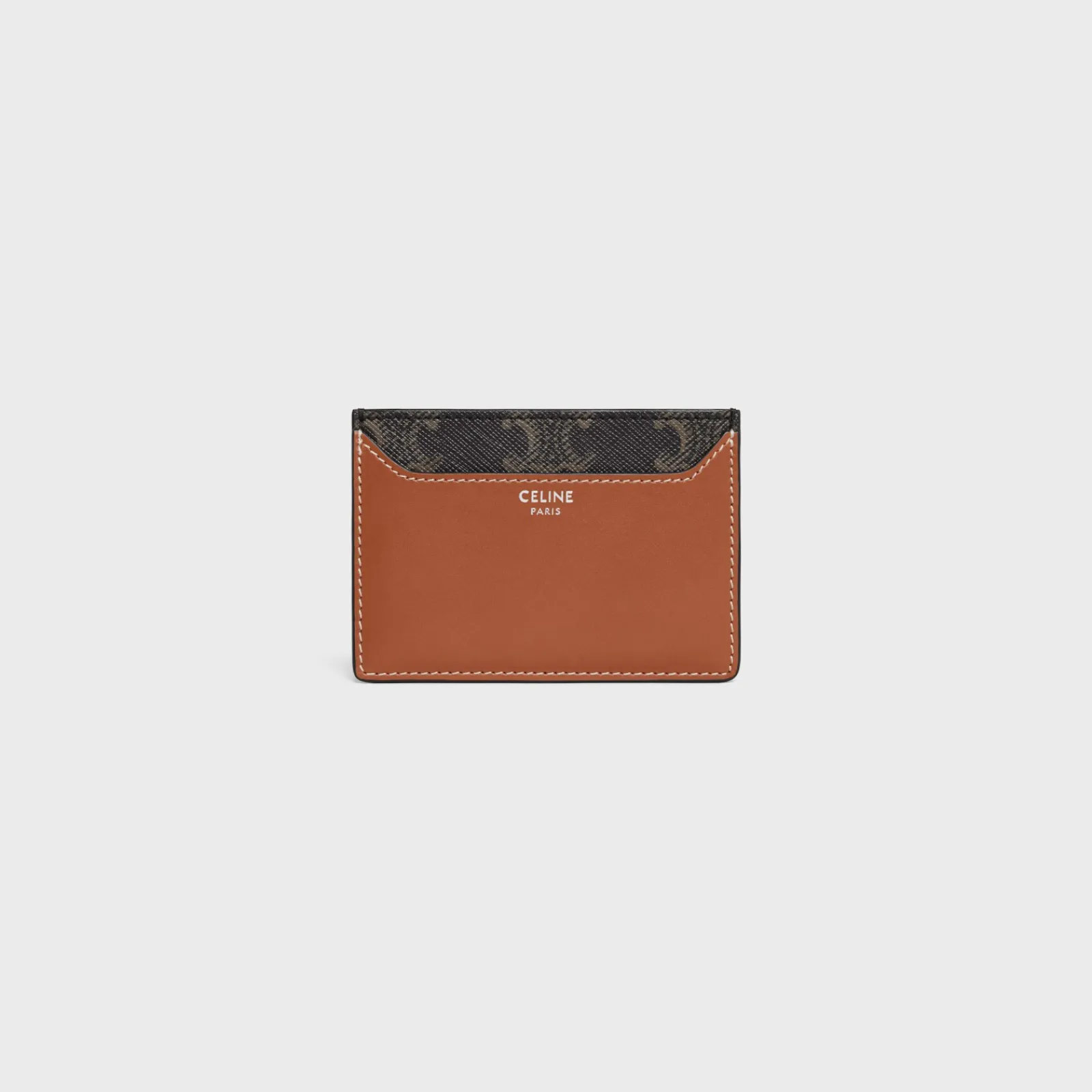 New CARD HOLDER in Triomphe canvas AND calfskin Triomphe Canvas | Categories·Oin And Card Holders