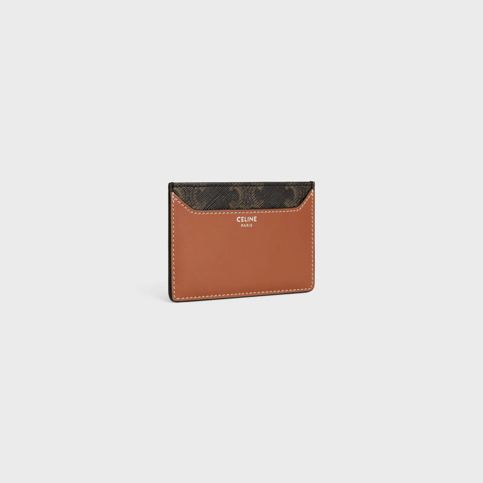 New CARD HOLDER in Triomphe canvas AND calfskin Triomphe Canvas | Categories·Oin And Card Holders
