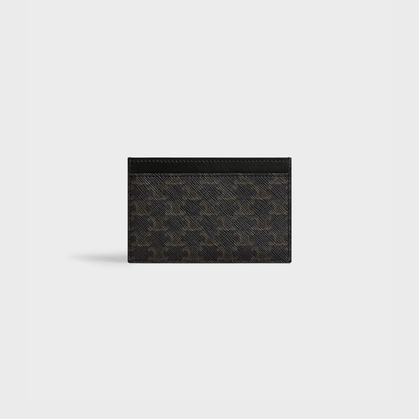 Sale Card holder in Triomphe Canvas and calfskin Triomphe Canvas | Essentials