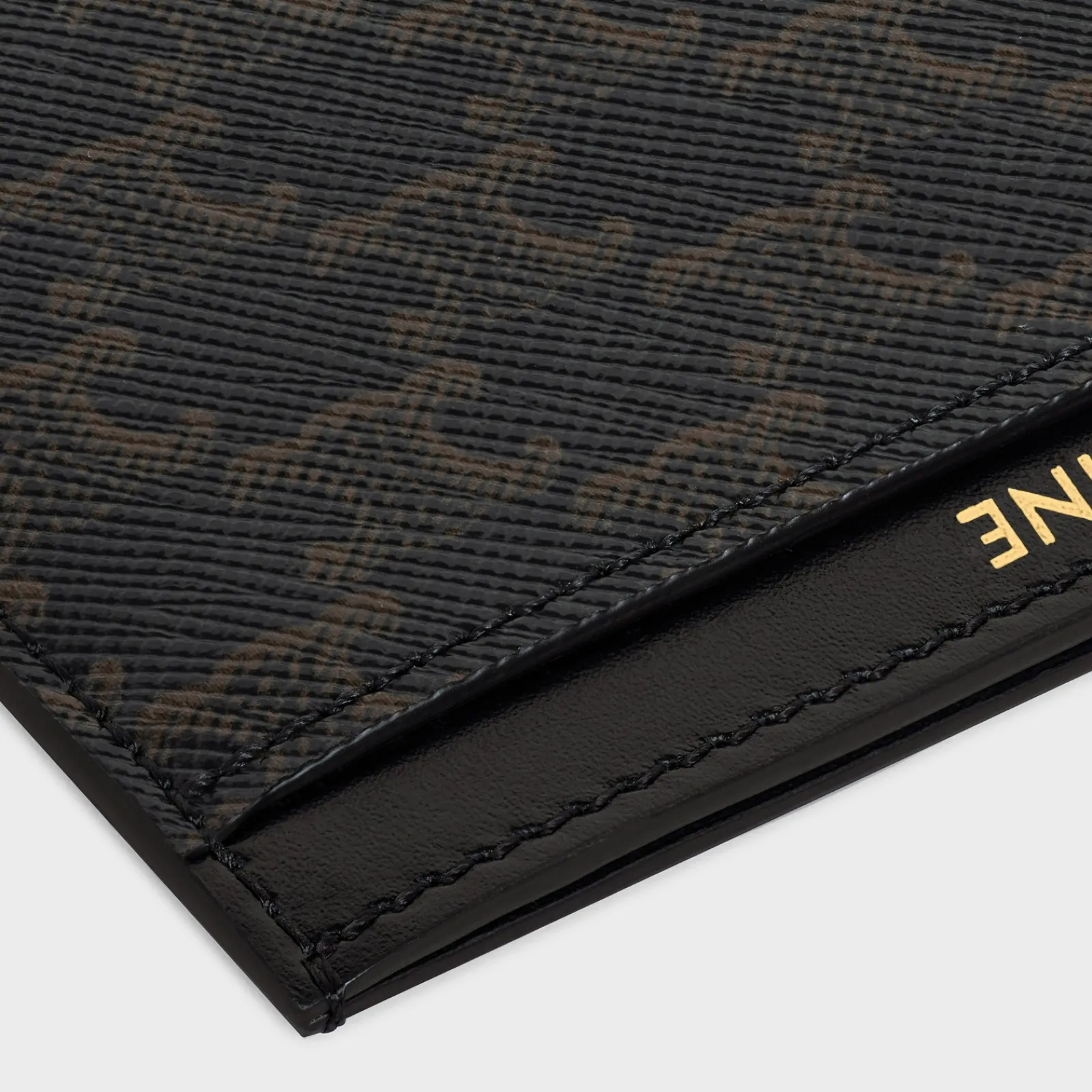 Sale Card holder in Triomphe Canvas and calfskin Triomphe Canvas | Essentials