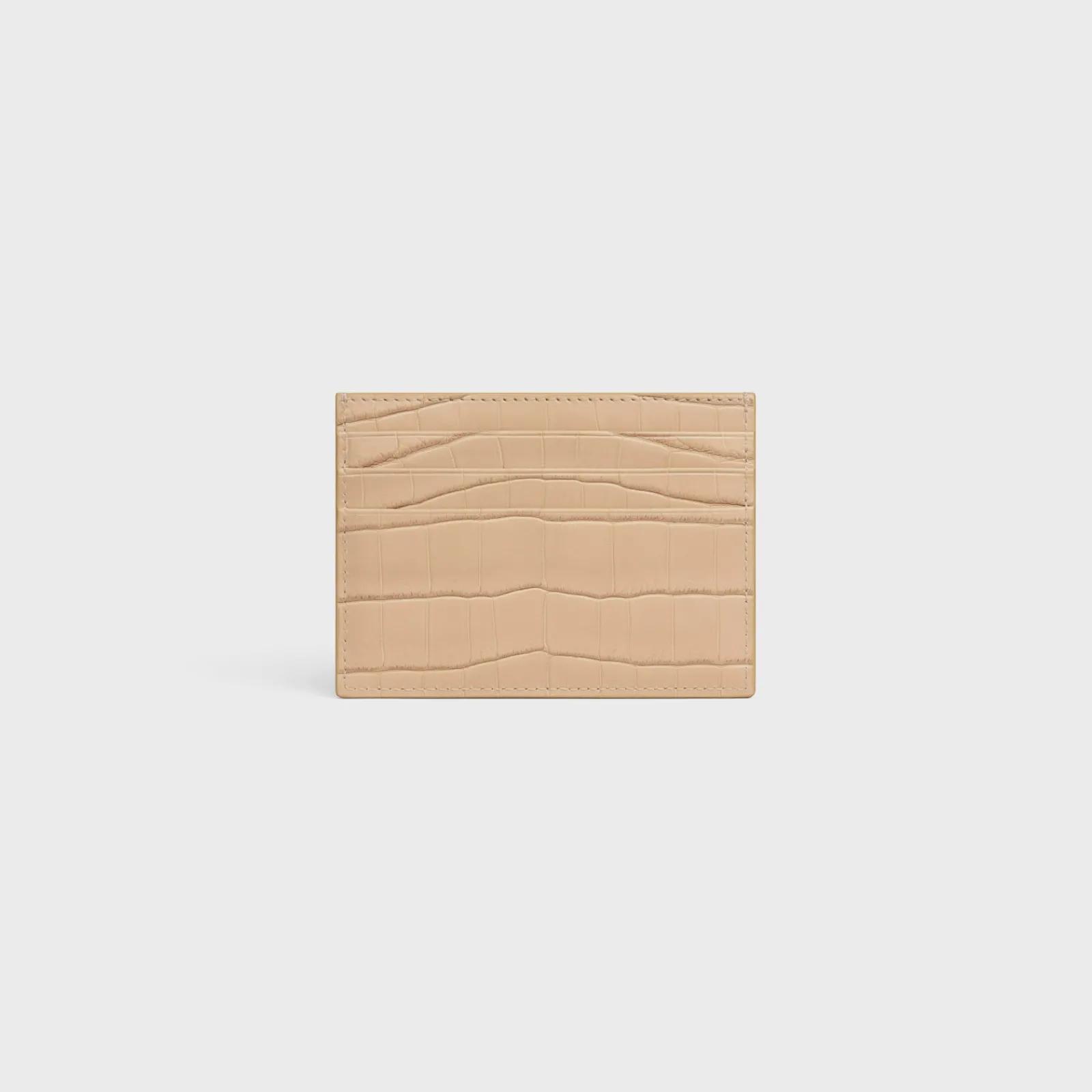 Online CARD HOLDER TRIOMPHE in NILOTICUS CROCODILE Women Triomphe | Categories·Coin And Card Holders
