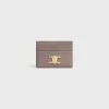 Online CARD HOLDER TRIOMPHE in Shiny calfskin Women Triomphe | Categories·Coin And Card Holders